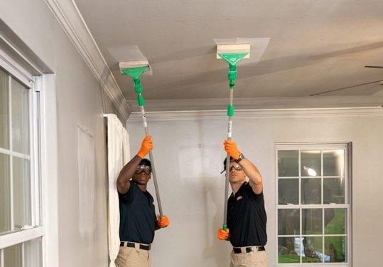 Our professional technicians will take great care to remove smoke and soot damage from your home or business.