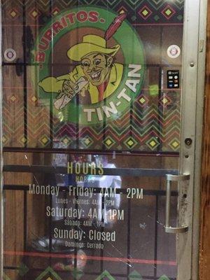 The entrance to burritoslandia.