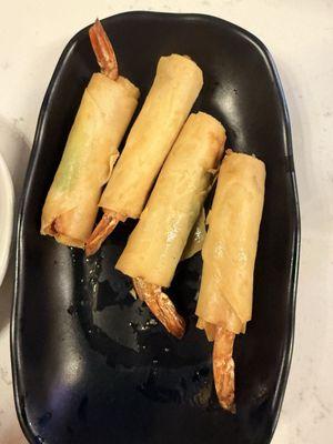 Shrimp egg rolls