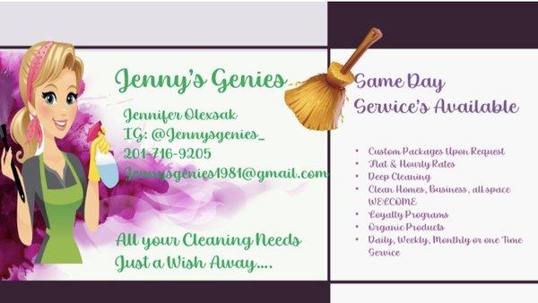 Jenny’s Genies