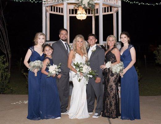 All daughters and 1 Son-In-Law