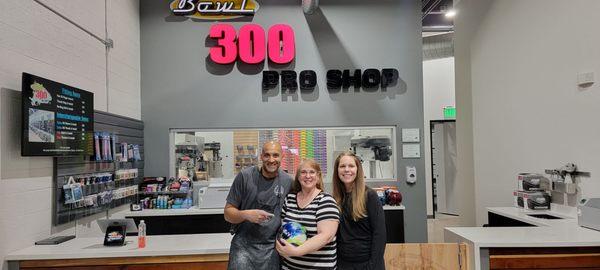 Brandi and Mike with our new gear