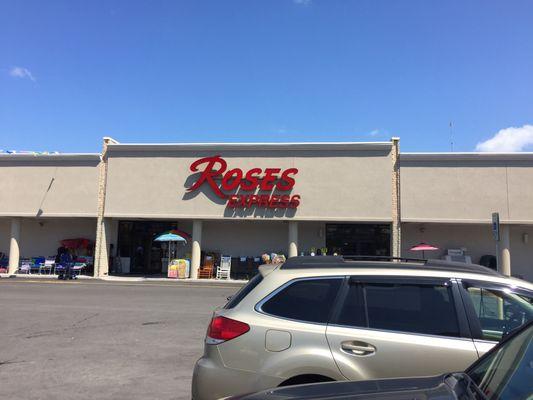 Roses Express just as you going to North Topsail Beach