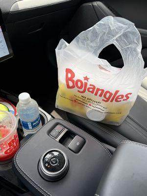 Bojangles order is ready for some good old fashioned car-eatin' in goblin mode