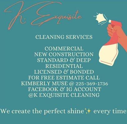 K Exquisite Cleaning