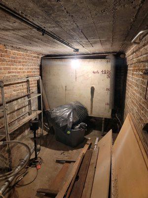 The tank I needted removed