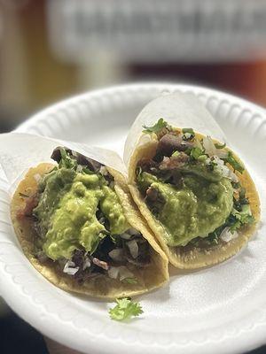 Asada Taco & Tripa Taco | $3/each