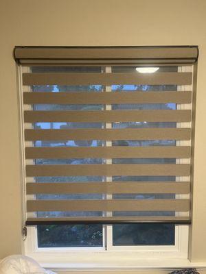 Blinds are well repaired