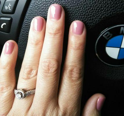 Great gel manicure!