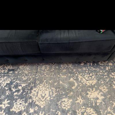 Den after being cleaned!