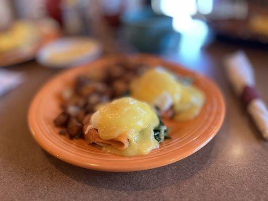 Nova Scotia eggs Benedict. Delicious.