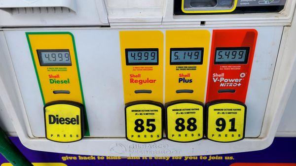 4.99 /5.14/5.54/4.99 diesel