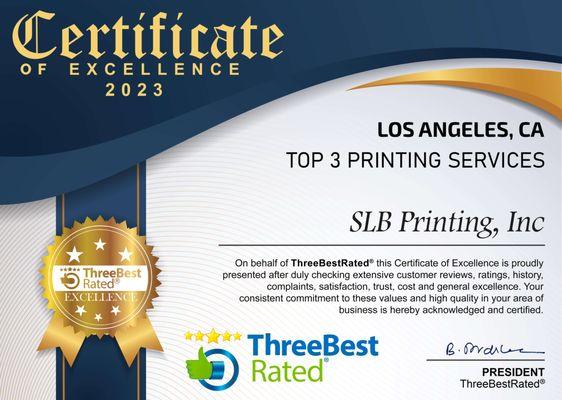 SLB Printing
