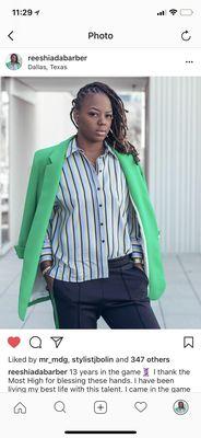 Owner of 5th Avenue Grooming Lounge.