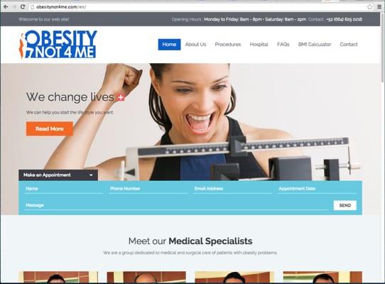 a website that we made for http://obesitynot4me.com/en/