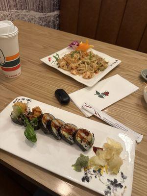 Shrimp tempura & Udon Noodle w/ Shrimp