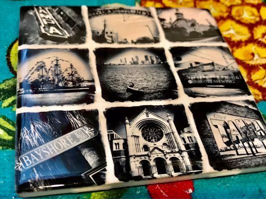 Local Tampa sites - coaster - I love it thanks to my sweet friend
