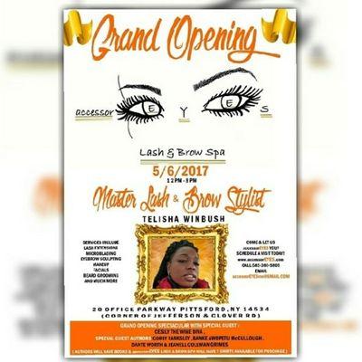 Don't miss our Grand Opening Saturday May 6th 12 noon-8pm!!!!