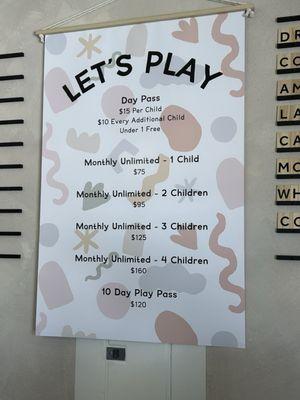 Play menu