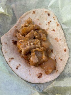 Chicharrón Taco