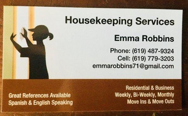 Emma's Professional Cleaning Services