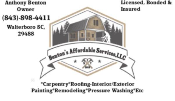 Benton’s Affordable Services