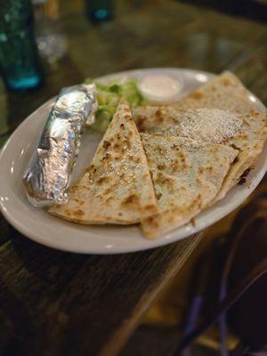 Beef quesadilla