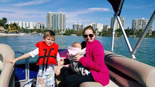 A fun day cruising around Sarasota Bay.