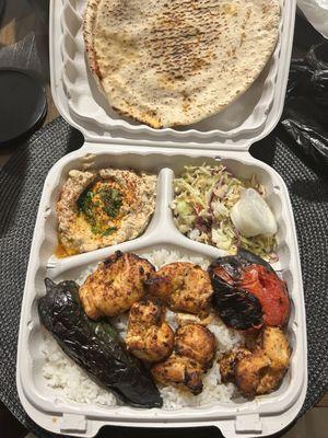 Chicken Kebab Plate