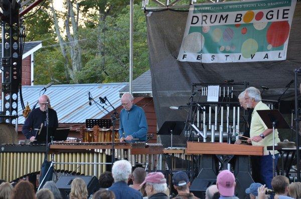 NEXUS at the Drum Boogie Festival. Photo credit: Gary Hillstead