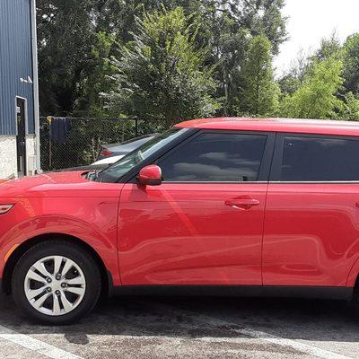 Kia soul Carbon Tint