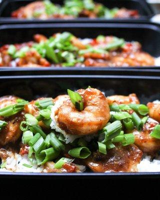 Szechuan Shrimp with Jasmine Rice | Cooking Lessons in Houston