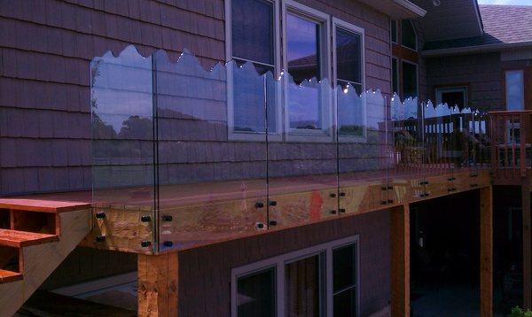 Custom Glass Handrali