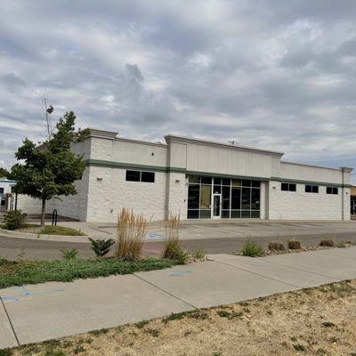 The new Location before signage.