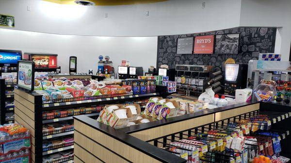 Spacious, clean, and well-stocked!