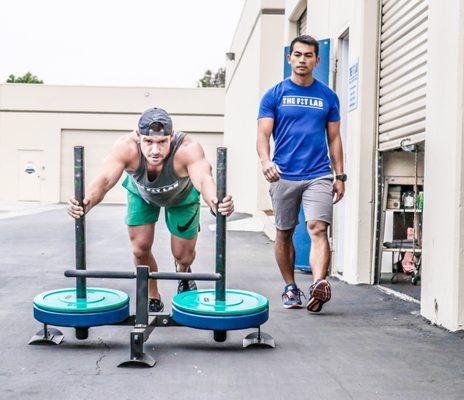 With access outside we take periodically take it up a notch to challenge the body.