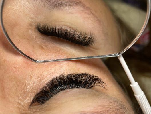 Eyelash extensions