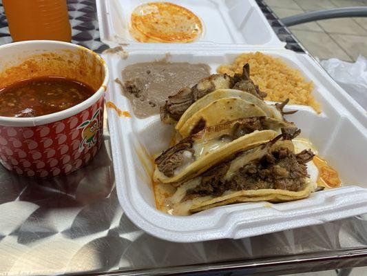 birria tacos