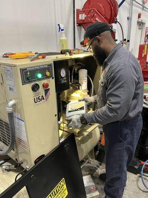 Rucker And Harrison Air Compressor Service