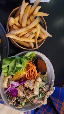 Calamari & Sea Salt fries
