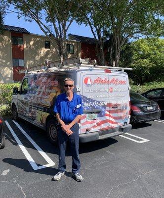 Joe Kelly, excellent Aloha Service Manager