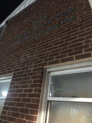 Locked, dark, and deserted building when event was supposed to be taking place