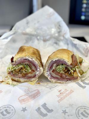 TOASTED ULTIMATE ITALIAN - Glad they're finally doing toasted subs! Solid but nothing spectacular or would go out of my way for.