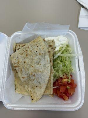 Chicken quesadilla