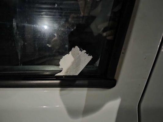 Sticker that I had to rip off cause ya'll stickered my vehicle.