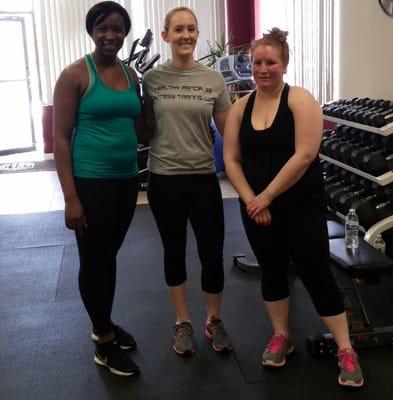 Great group today in boot camp, they kicked butt! If you weren't there, you definitely missed out on a great boot camp session!