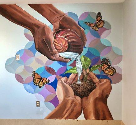 University of Maryland Medical Center, patient common space