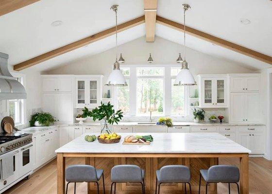 Custom kitchen for Larina Kase Interior Design