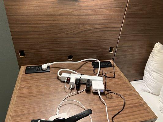 No phone or clock. Not sure what these jokes are dor