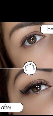 Eyelash extensions by Hanna. Perfect work ... wonderful look... professional approach...